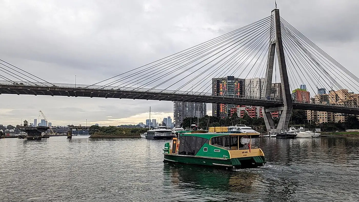 Sydney ferry service September 2026