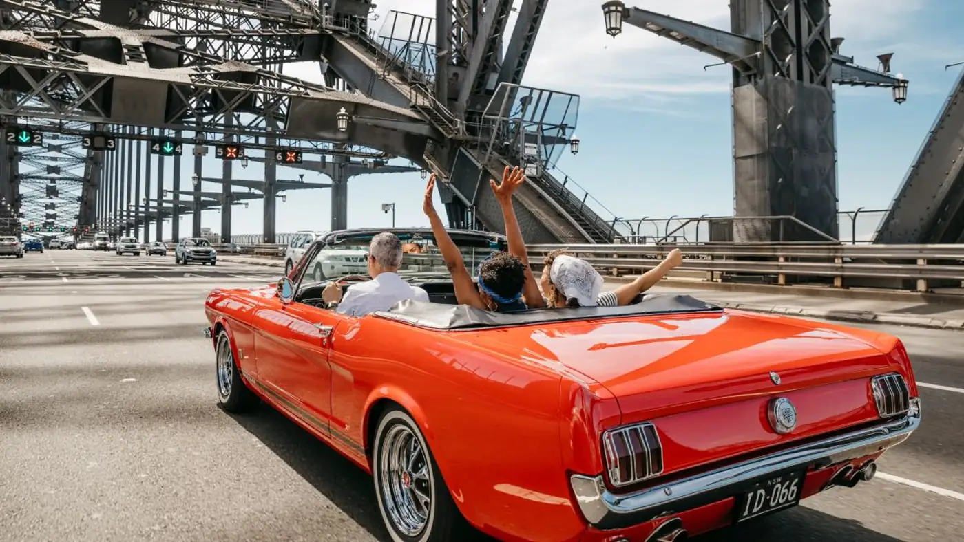 Sydney Harbour Bridge scenic view for transport guide
