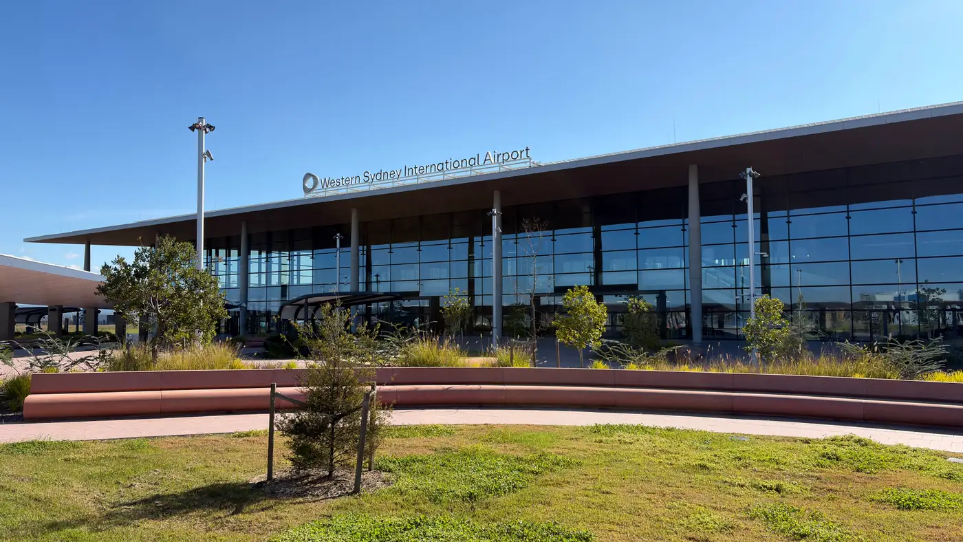 Western Sydney International Airport Nancy-Bird Walton terminal October 2026